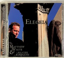 MATTHEW WHITE & LES VOIX BAROQUES- Biber/Bach/Purcell/Blow/Byrd etc CD 2003