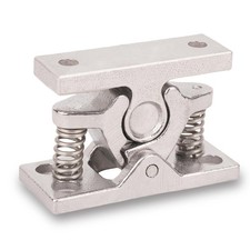Heavy Duty Double Roller Catch Spring Loaded Cabinet Door Latch Stainless