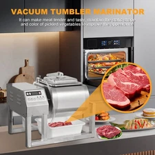 18L Meat Tumbler Marinator Vacuum Pump Curing Rolling Marinating Machine