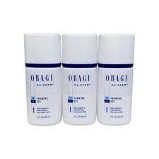 OBAGI NU-DERM FOAMING GEL 2 oz - LOT of 3 - SALE SALE SALE !
