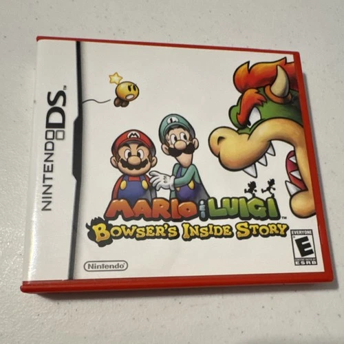 Nintendo Mario & Luigi: Bowser's Inside Story Nintendo DS RPG Manual Included