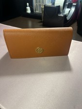 Tory Burch Large Orange Magnetic Sunglasses Eyeglasses Case Only
