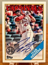 2023 Topps Ivan Herrera Rookie RC Auto Autograph 