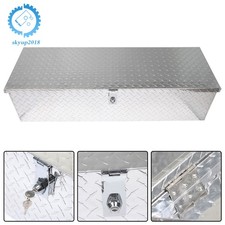 39 X13 X10 Aluminum Trailer Tongue Tool Box Pickup Truck Bed Storage Toolbox