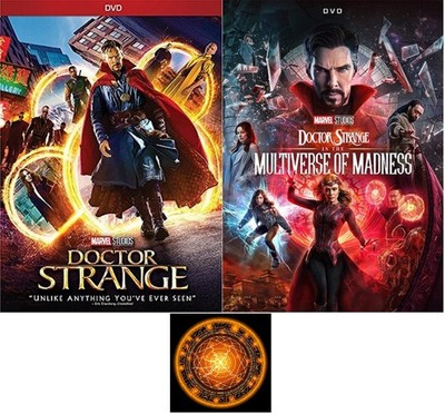 Marvel's Doctor Strange One 1 & Two 2 Multiverse of Madness 2 DVD