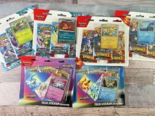 Pokemon TCG 3-Pack Blisters Prismatic Evolutions, Surging Sparks, Journey New