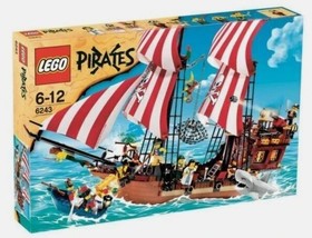 LEGO Pirates 6243 Brickbeard&rsquo;s Bounty Pirate Ship Set | New Sealed Authentic