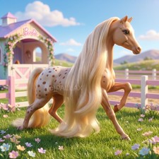 BARBIE 9961 SUN RUNNER VINTAGE HORSE PFERD / MATTEL 1989
