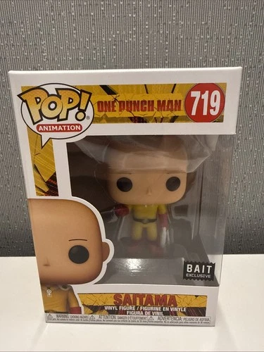 Funko POP! Animation One Punch Man Saitama #719 Figure (BAIT Exclusive)