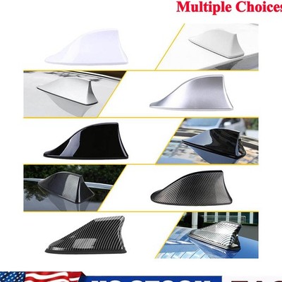 Shark Fin Roof Car Antenna Radio FM/AM Antena Radio w/ Screw For Hyundai Toyota