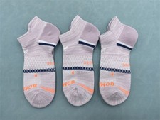 3 pairs Bombas All-Purpose Performance Pink Women's Running Ankle Sock Size M