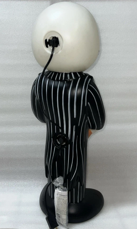 Molde soplador calabaza iluminado Disney Pesadilla antes de Navidad Jack Halloween 24" Foto 3 de 4