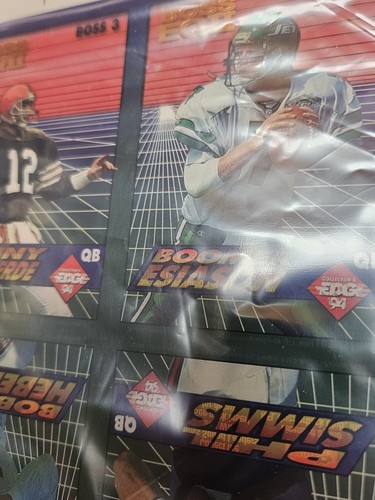 Football cards Uncut Sheet Of 25 Collectors Edge . - Picture 4 of 19