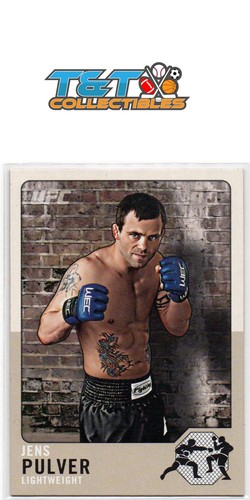 Jens Pulver #L-12 2011 Topps UFC Title Shot Legacy card