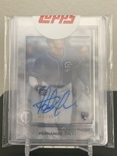 2019 topps tribute baseball Fernando Tatis Jr RC Auto 97/199