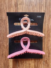 Pink Hair Clip Set