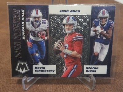 2020 Panini Mosaic - Flea Flicker Josh Allen, Singletary, Stefon Diggs #Ff3