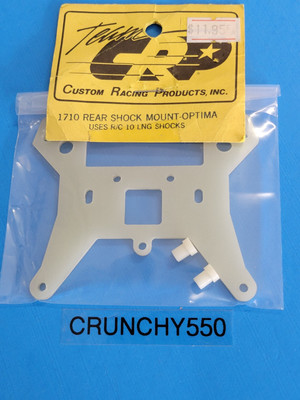Kyosho Optima Rear Shock Tower Strut CRP 1710 with Bushings Vintage RC