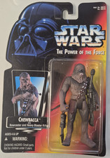Star Wars Chewbacca Action Figure with Bowcaster 1995 Kenner Power Of The Force