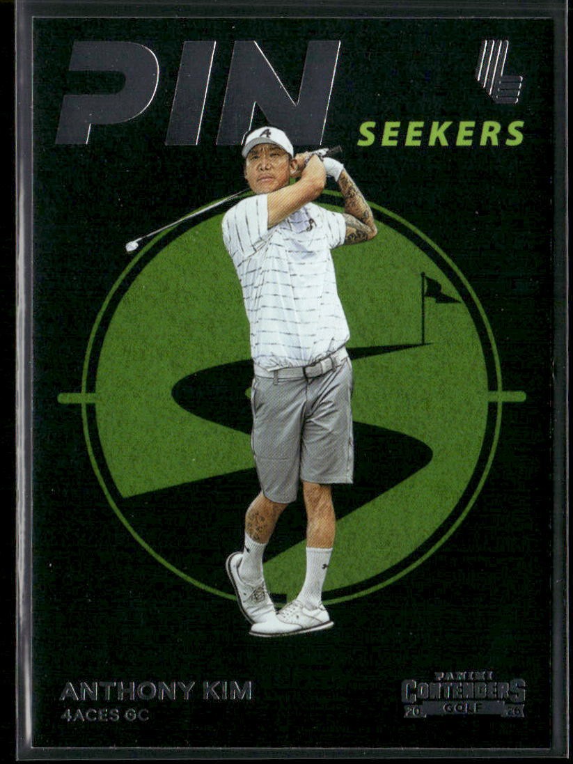 2026 Panini Contenders LIV #PS-9 Anthony Kim Pin Seekers