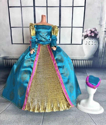 Vintage Barbie Clone Disney Princess Rapunzel Gown Set by Kid Kore DeBoxed