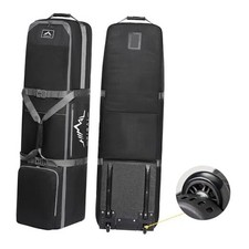 Golf Travel Bag with Wheels, 1200D Heavy Duty Oxford Fabric Golf Travel Case