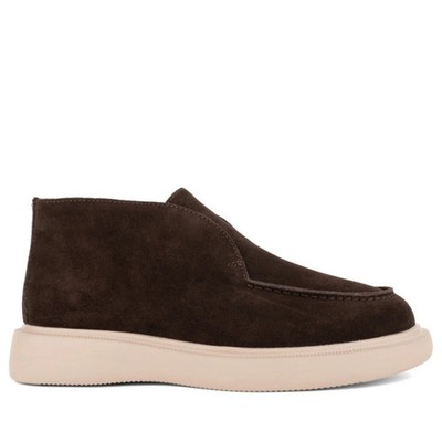 La Conte Damen Braune Wildlederstiefeletten Freizeit LAC6582-25202BRW