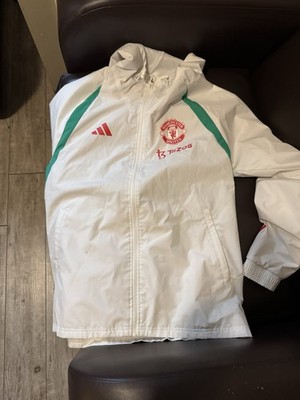 Slightly Used adidas Manchester United Tiro 23 All-weather Jacket Size Large