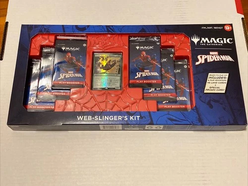 Magic The Gathering Spider-Man Web Slingers Kit New Sealed Box Costco Exclusive!
