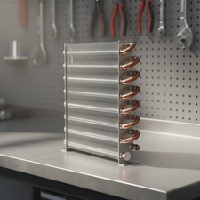 Finned Tube Condenser Universal Fit Freezer Heat Sink Long-Lasting