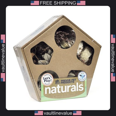 Prevue Pet Products Large Pentagon Forage n Play Box for Small Animals