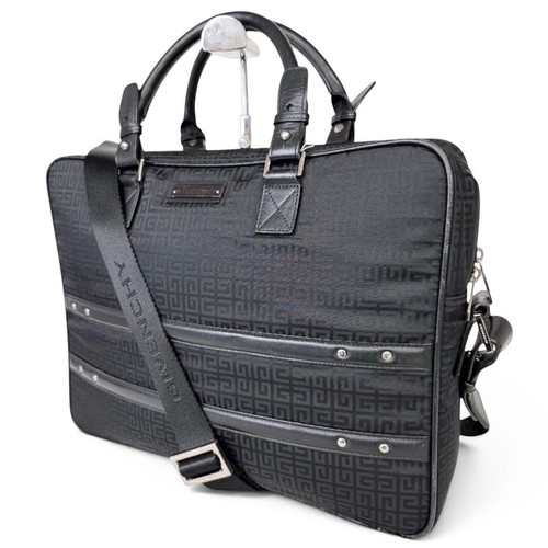 GIVENCHY 2 way briefcase black shoulder 288195