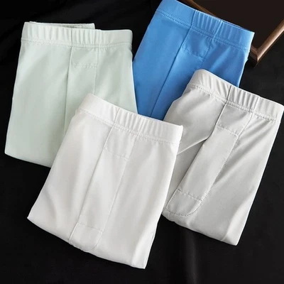 Boxer en soie glacée homme sous vêtement L-4XL taille moyenne ample homewear - Photo 1/4