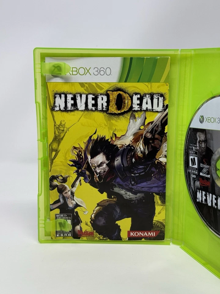 NeverDead (No Scratches) for Microsoft Xbox 360 - Complete CIB - Ships Same Day - Image 4 of 4