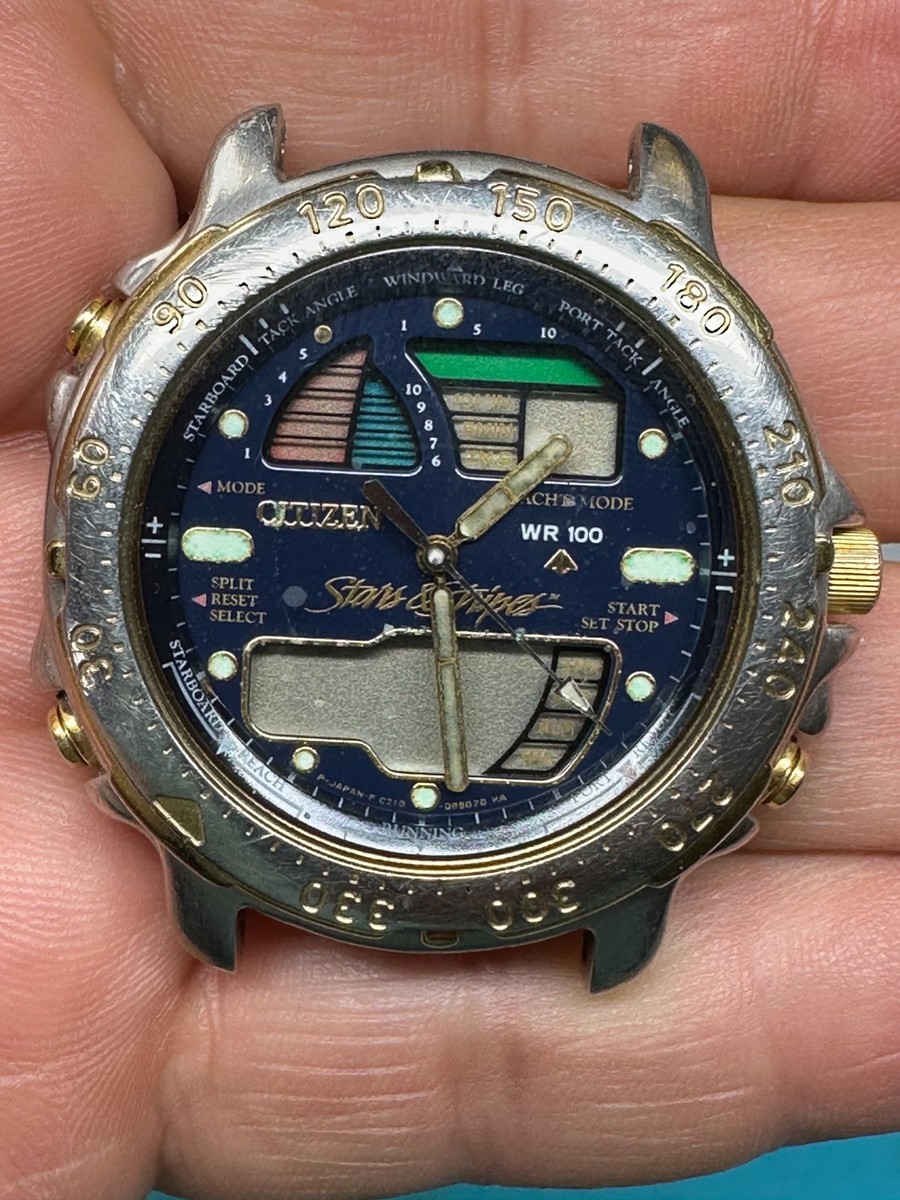 Citizen watch America's Cup 1995 Stars & Stripes C210-E80095