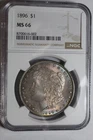 1904 O Morgan Silver Dollar MS66 NGC Toned #002