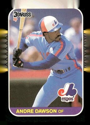 1987 Donruss #458 Andre Dawson