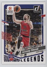 2023 Panini Donruss EuroLeague Legends Purple Press Proof /249 Alexey Shved 5lz