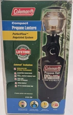 Coleman 5132-700 PerfectFlow Compact Propane Lantern Open Box + 5 Mantles