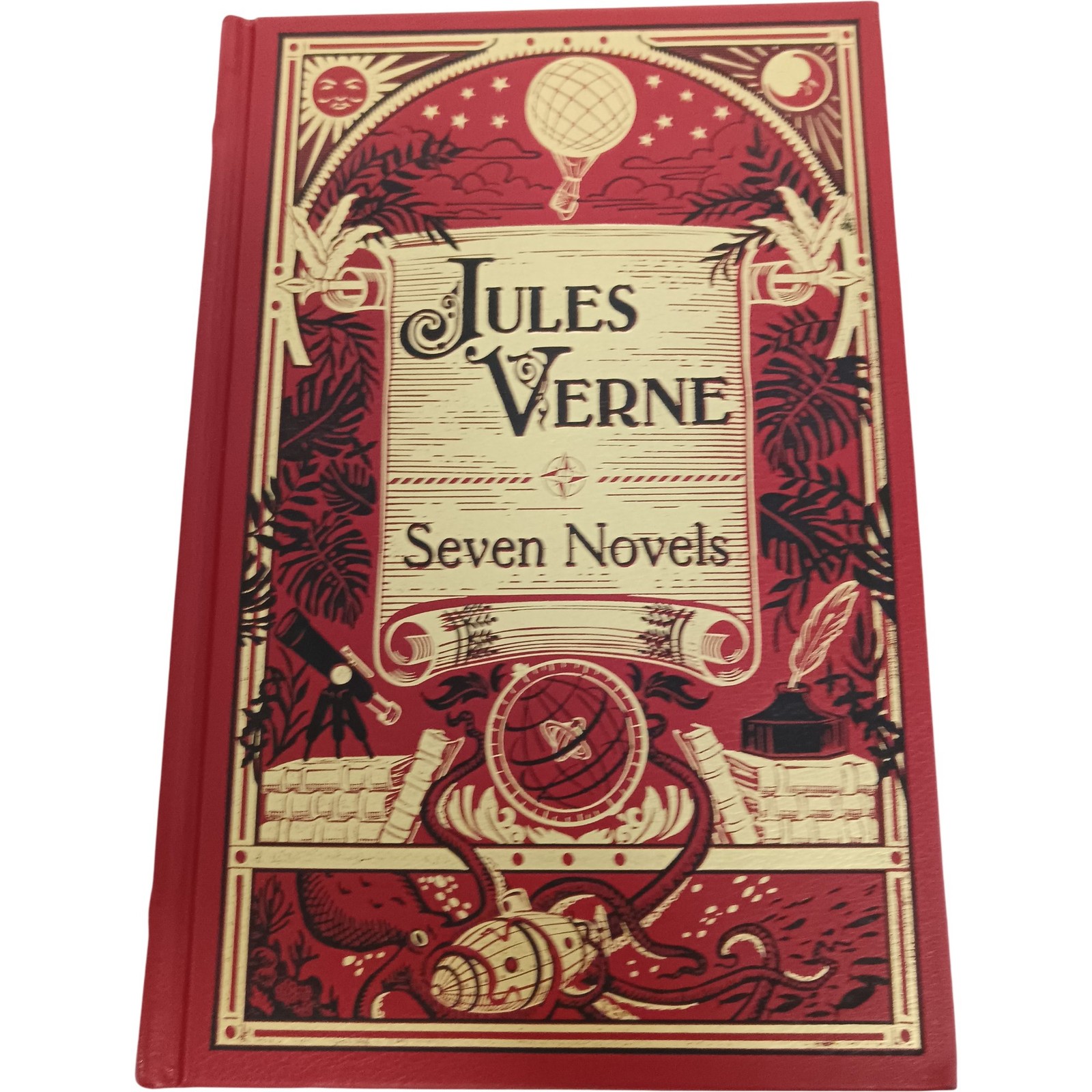 Jules Verne Seven Novels Hardcover 2010 Barnes & Noble Classic Literature
