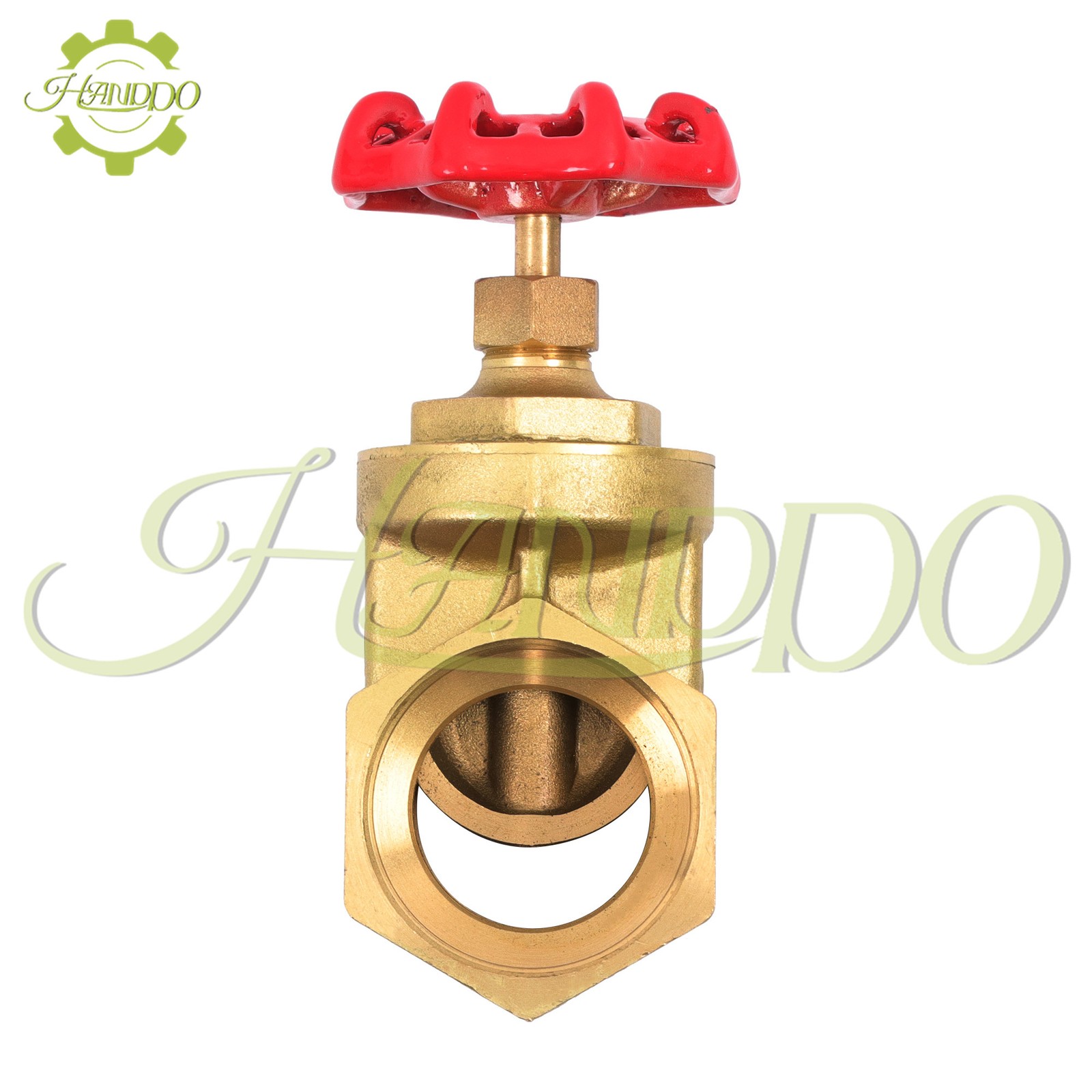 2 Inch Brass Gate Valve DN50, NPT Brass Female Threaded Rotary Globe Valve