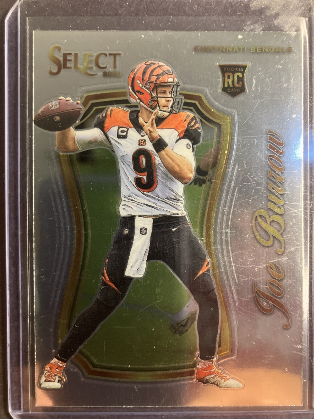 2020 Panini Select - Select Certified Rookies Joe Burrow #SCR-1 (RC)