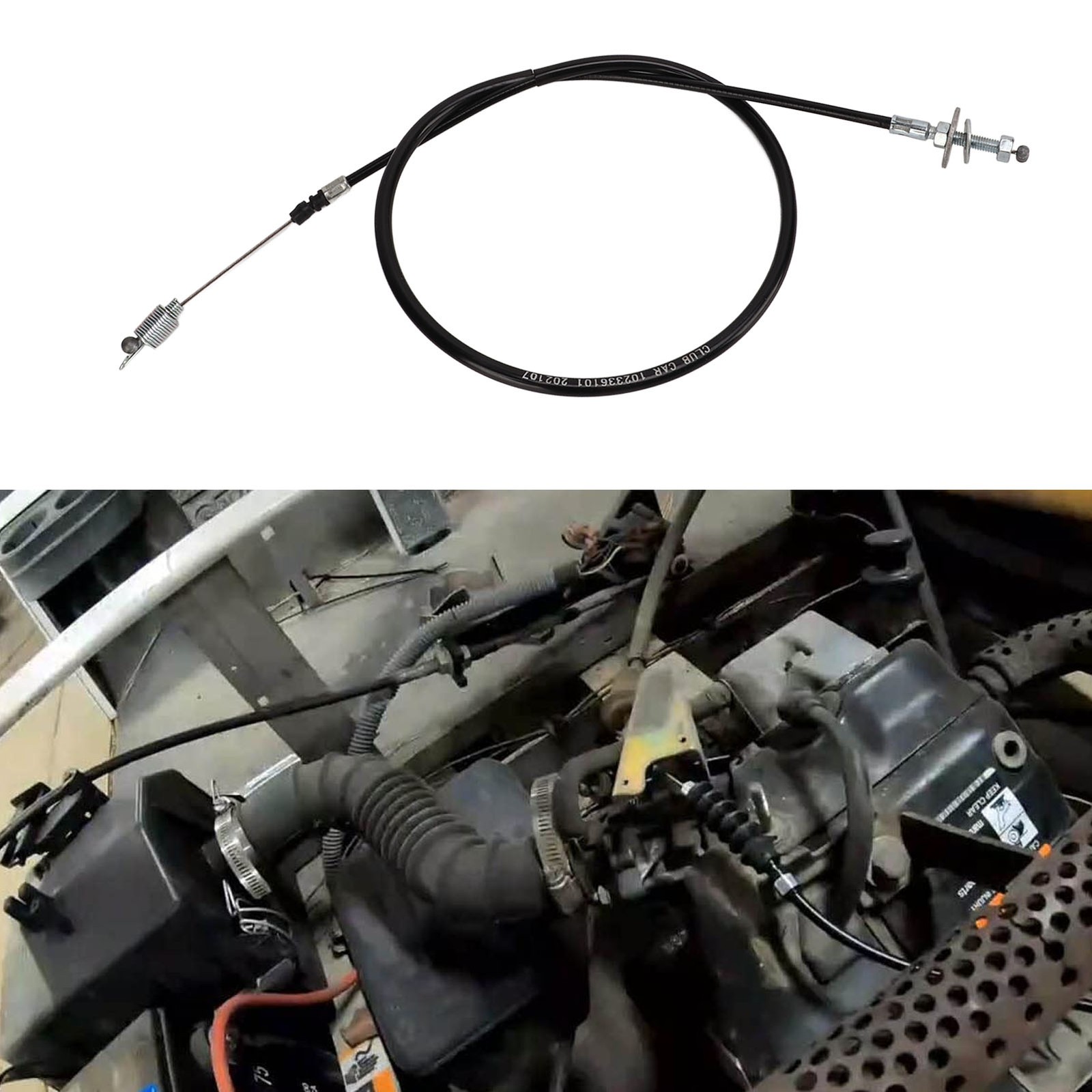 Cart Accelerator Cable 102336101 Throttle Accelerator Cable Part For Cl
