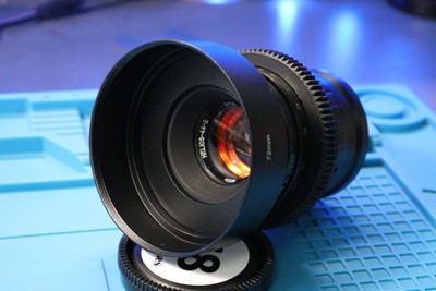 Anamorphic flare & Bokeh Helios 44-2 F2 CineMod SONY E mount Portrait VINTAGE