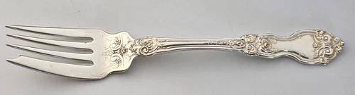 1 Wallace LA REINE Sterling Silver Salad Fork - 38g 6 1/4" No Mono- 17 Available