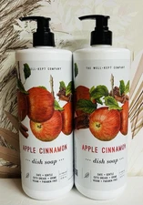 2-Pack Home & Body Co. ~ Apple Cinnamon Dish Soap 32 fl oz Each Safe & Gentle