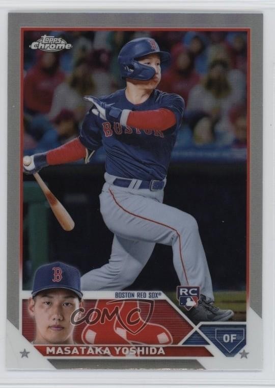 2023 Topps Chrome Refractor Masataka Yoshida #167 Rookie RC