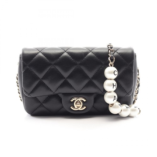 Chanel Matelasse small flap shoulder Bag lambskin sheepskin r0_0608