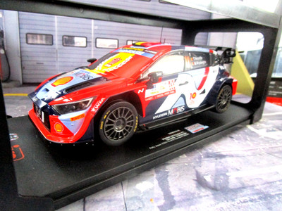 HYUNDAI i20 N R1 WRC Rallye Japan WM 2024 #11 Neuville WC Weltmeister IXO 1:18