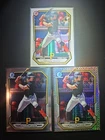 2026 Bowman Chrome Konnor Griffin 3 Card Lot #BP-92 BCP-92 x2 w/ Mojo Pirates